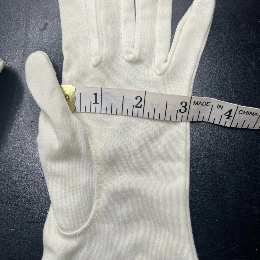 💕Bundle 3 for $20 Vintage 60s White Gloves with Embellishments
